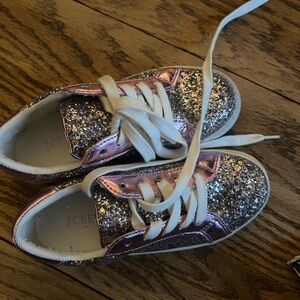 J. Crew Glitter Sneakers Size 11